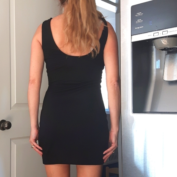 Little Black Cocktail Party Dress - Picture 3 of 3